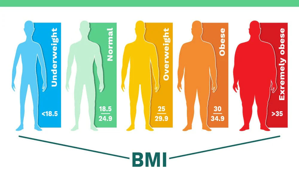 انواع BMI و چاقی